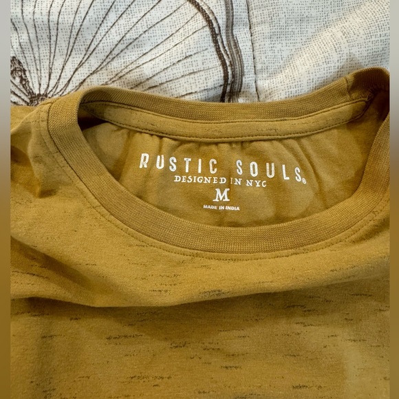 Gold rustic souls men’s tshirt - Picture 2 of 2